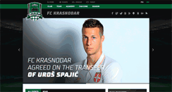 Desktop Screenshot of fckrasnodar.ru